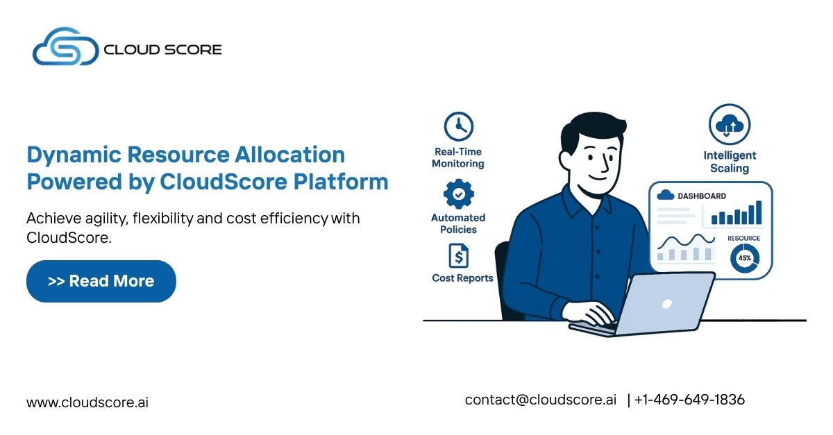 Dynamic Resource Allocation with CloudScore: Optimizing Cloud Efficiency in Real-Time